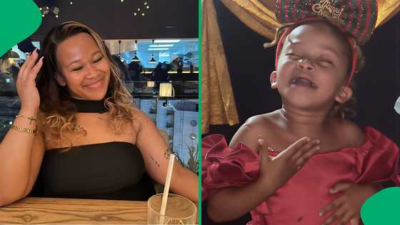 "Premium content": Toddler gets emotional while singing viral Ampiano song, SA entertained
