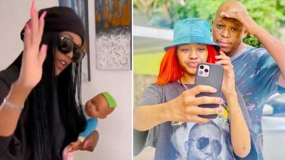 Mzansi annoyed as woman imitates Babes Wodumo dancing at Mampintsha's funeral in video: “Akuhlekisi shame"