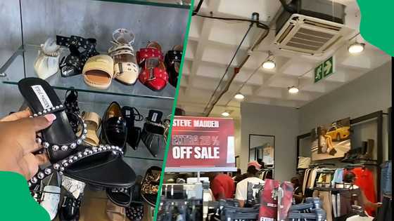 South African TikToker finds Steve Madden outlet with extra bargains