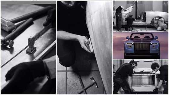 Photos show how world’s most expensive car Rolls Royce boat tail was made by hand & hammer, it sells at R400m