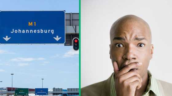 Motorists robbed by 5 armed men on M1-M2 offramp in Johannesburg, Mzansi stunned