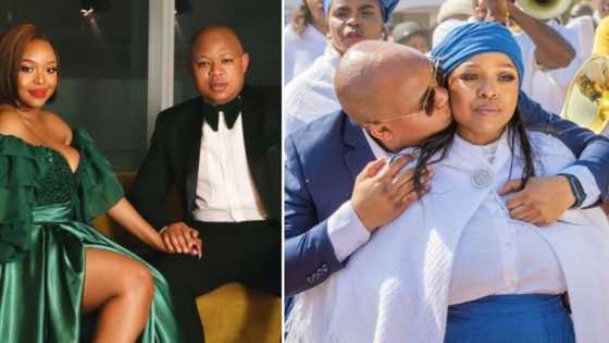 Former YoTV presenter Karabo Ntshweng shares more pics from her lavish traditional wedding: "My Welcoming"