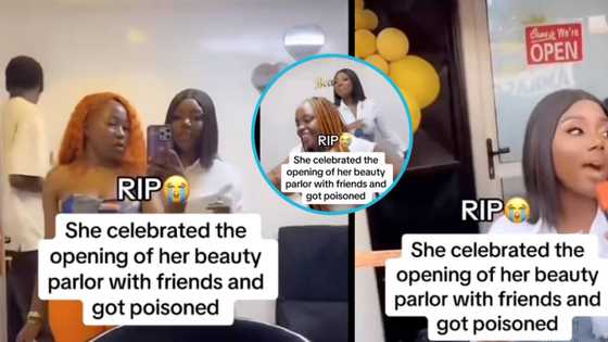 Young lady allegedly poisoned by her friends after inviting them to the unveiling of her new beauty salon