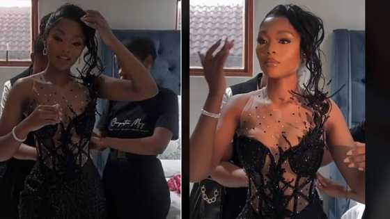 TikTok video of matric farewell dress leaves Mzansi viewers proud young woman is proudly South African