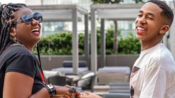 Shauwn Mkhize is happy about Lasizwe Dambuza finally finding love