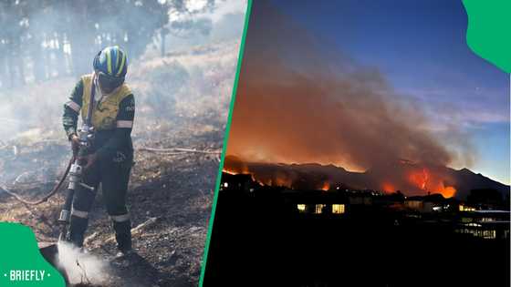 Firefighter injured while battling the Table Mountain blaze, netizens prayerful