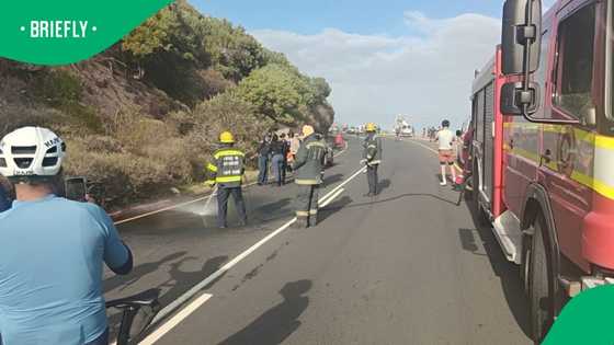 Taxi ploughs into cyclists at 12 Apostles in Cape Town, SA stunned