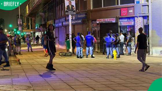 Durban unrest escalates as police fire rubber bullets and deploy tear gas at protesters in CBD