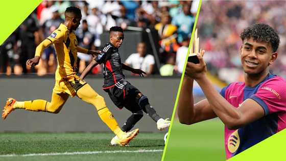 Mzansi fan explains difference between Pirates' Mofokeng and Barca's Yamal