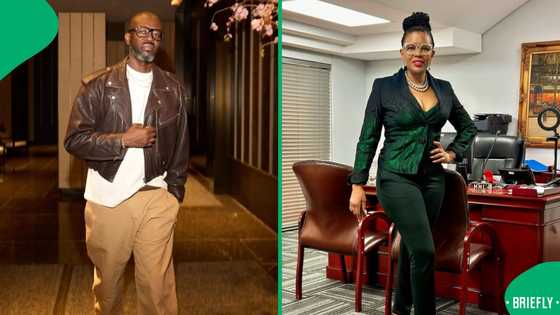 Basetsana Kumalo's older sister, Johanna Makgalemele, parties with Black Coffee in Monaco