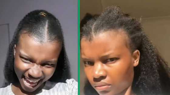 Edenvale hun’s natural hairstyle ruined after one night in TikTok video, netizens plug her with tips