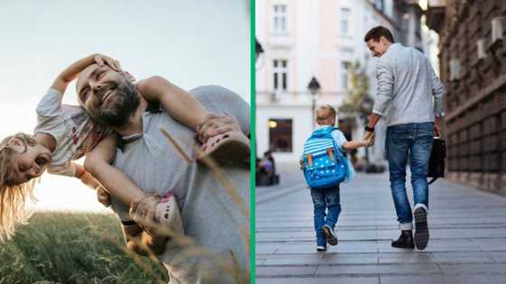 A group of dads attend preschool to have fun with kids, Mzansi touched: "The way I’d participate"