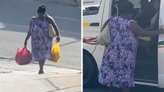 Mzansi reacts to TikTok video of single mother taking groceries to daughter at res