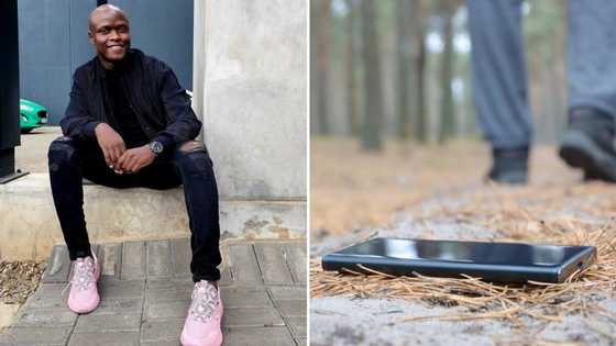 Drip Footwear founder Lekau Sehoana loses iPhone and manages to track it down, Mzansi urges him to go get it