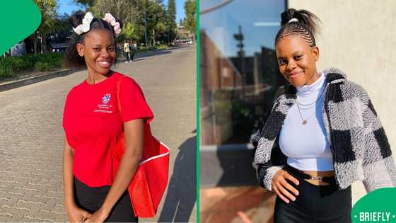 A woman cooked pink pap and green chicken feet, leaving South Africans laughing online