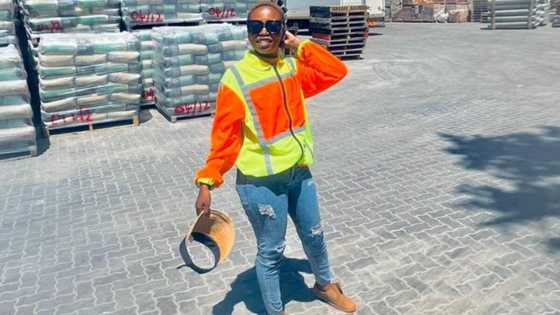 "I want to empower others": Hard-working lady in construction inspires women