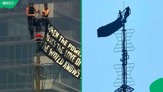 “No one’s topping this”: Daring proposal on New York’s Empire State Building ends in arrest