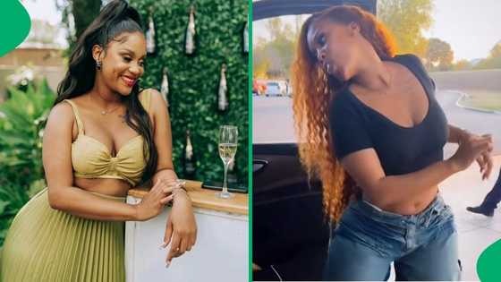 "Beauty at it's best": Woman’s hourglass figure stuns Mzansi in bacardi dance video