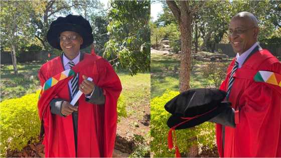 Inspirational: Determined African lecturer achieves doctorate degree at 60