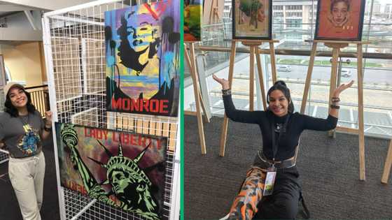 Cape Town artist opens up about dad inspiring her, taking part in around 20 exhibitions and Comic Con