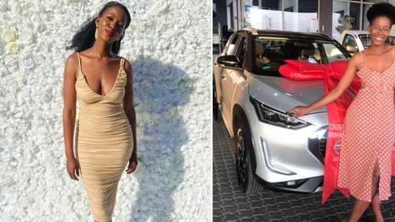 Pretty lady shares heartwarming news about bagging car 1 day before engagement