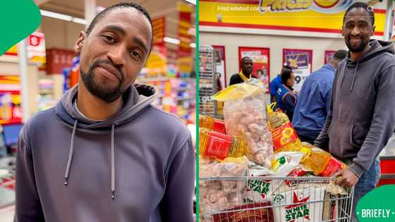 "He's not used to doing groceries": Man's pace during Shoprite's trolley dash has SA disappointed