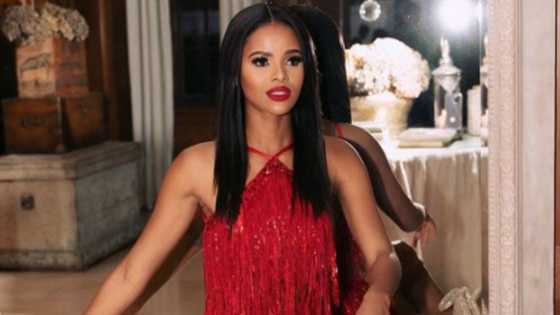 "Red is your colour": Miss SA impresses with fab red dress, matching lipstick