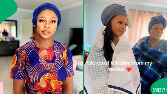 "Your mother is very wise": Mother guides daughter on building a strong marriage, SA touched