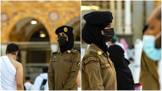 Female security staff at Saudi Arabia's Grand Mosque go viral: #WomenPower