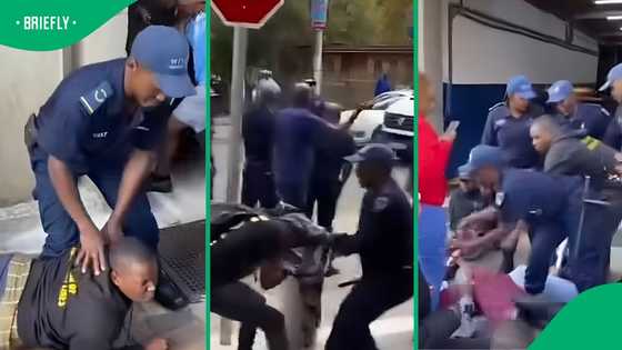 "They are entitled": Mzansi divided as Wits security clash with students during registration protest