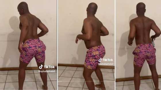 South African man in tight shorts nails 'Bacardi' dance challenge, viral video gets 1.1 million TikTok views