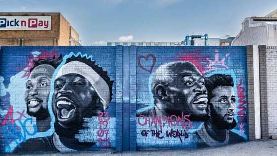 Faces of Springboks legends in new East London mural has Mzansi people beaming with pride