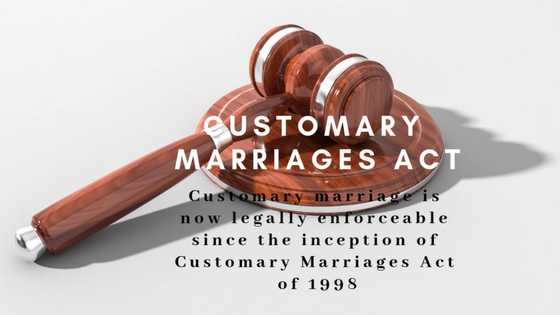 Customary marriage: meaning, requirements and registration 2019