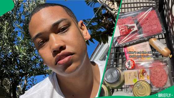 "You didn't budget well": Man shares R500 Woollies haul for one week's groceries, SA unimpressed