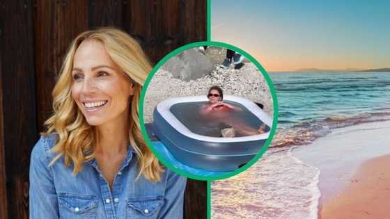 Hilarious TikTok video of woman ice bathing at Cape Town beach leaves SA amused