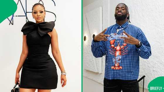 Mihlali Ndamase's alleged Nigerian boyfriend Toluwalase Arokodare breaks his silence