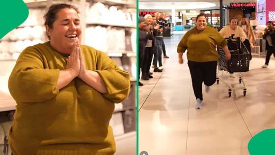 "This is next level": Shopper picks items worth R50K during Woolies trolley dash challenge, SA wowed
