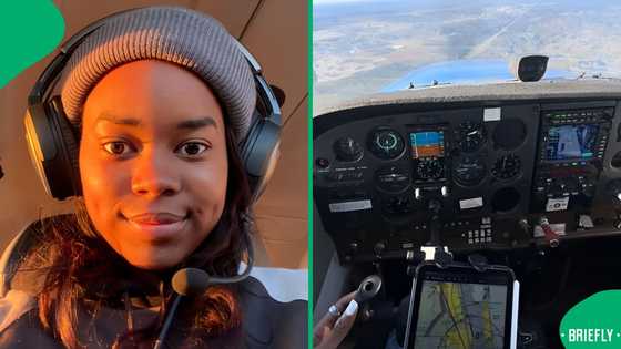 Up and away: Young female pilot inspires internet with breathtaking video