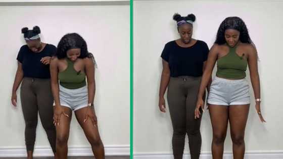 American woman teaching sister 'Mnike' dance challenge goes viral, Mzansi focused on mispronounced song title