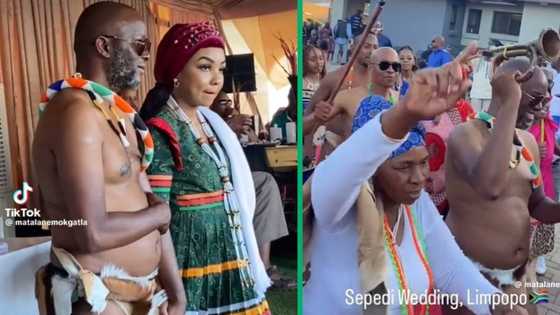 TikTok video of Sepedi traditional wedding stuns Mzansi and goes viral