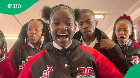 Pupils perform 'Biri Marung' in gospel choir style in TikTok video, South Africa applauds