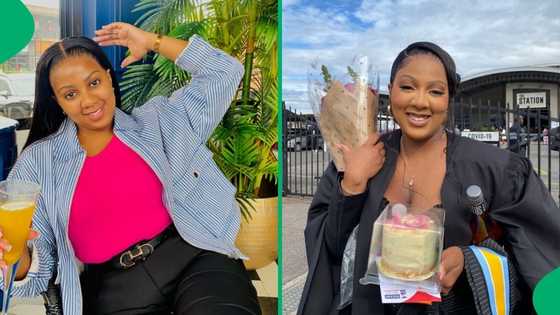 Young lady hilariously reminds family that she is a graduate, netizens laugh: "Love this"