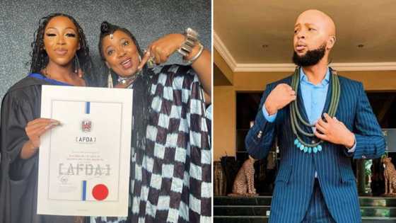 'The Wife' star Stoan Seate seemingly misses daughter Malaika Mazwai's graduation after being roasted online