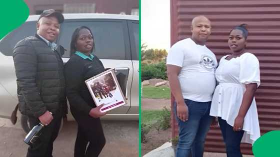 "Couple with a vision": SA congratulates Checkers workers upgrading from shack to brick home