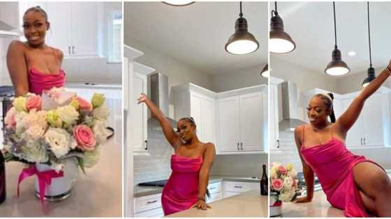 24-Year-old nurse celebrates owning house in the US with sultry photos, causes a stir