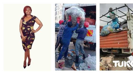 Young mother narrates journey from garbage collector to owning trucks