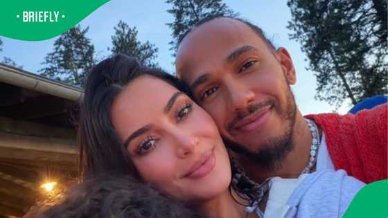Kim Kardashian's Lewis Hamilton photo shuts down breakup rumours