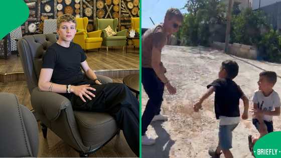 "This one is a real patriot": Activist Pieter Kriel bonds with kids on his Palestine visit, SA moved