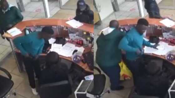Video of robbery at private school in Johannesburg worries Mzansi: "The trauma in that woman"
