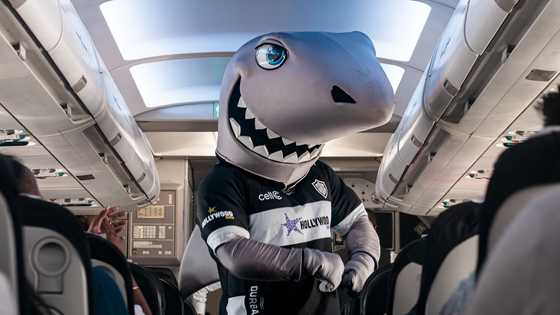 THE SHARKS AND LIFT TAKE THEIR NEW PARTNERSHIP TO 36,000 FEET